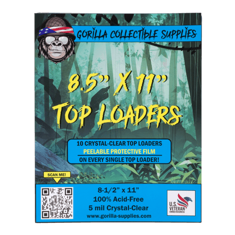 8.5x11 Print Toploaders image 0