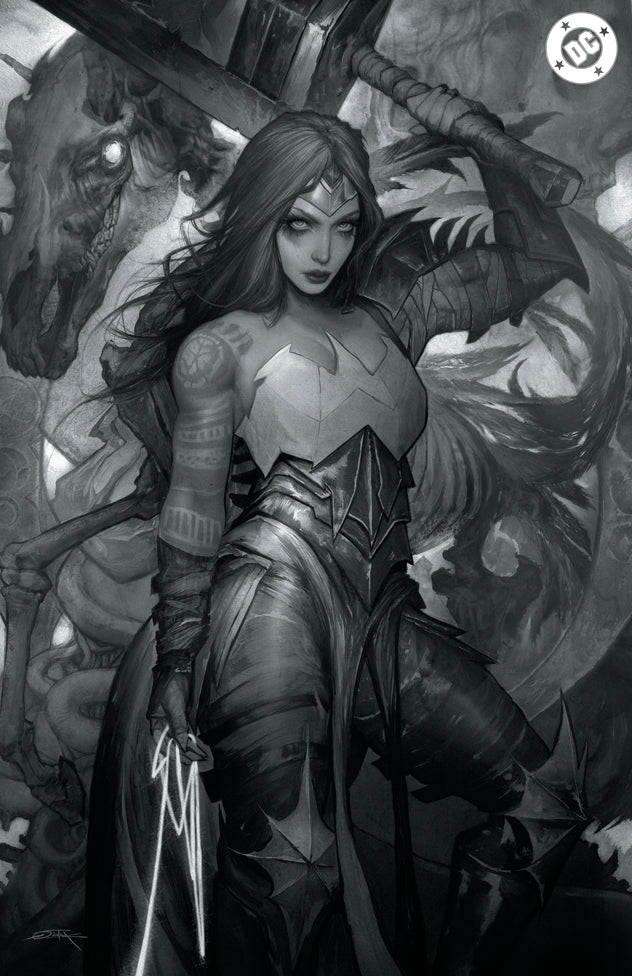 ABSOLUTE WONDER WOMAN #20 - DAN QUINTANA COVER D VIRGIN B&W KNIGHT OF COMICS NYCC 2026 EXCLUSIVE