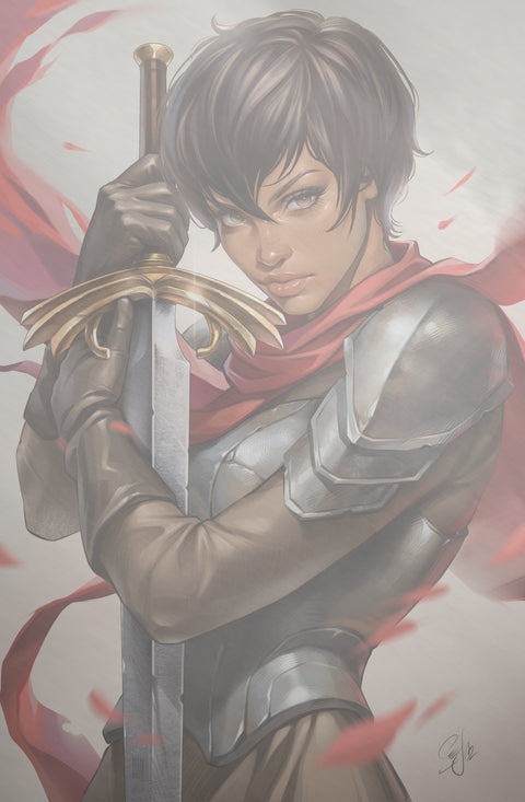 TRIBUTE KENTARO MIURA CREATOR OF BERSERK - KATYA SINYUKHINA COVER A WHITE METAL KNIGHT OF COMICS FANEXPO NEW ORLEANS 2026 EXCLUSIVE