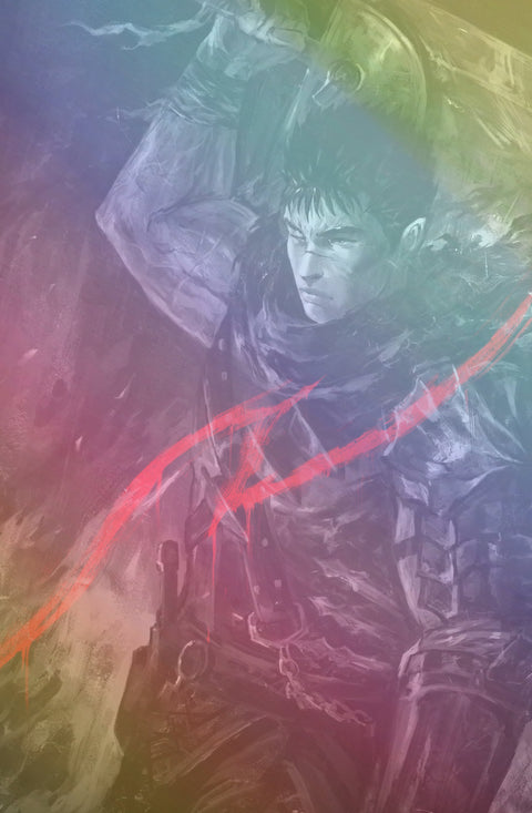 TRIBUTE KENTARO MIURA CREATOR OF BERSERK - SHIMHAQ COVER B FOIL FANEXPO NEW ORLEANS KNIGHT OF COMICS EXCLUSIVE