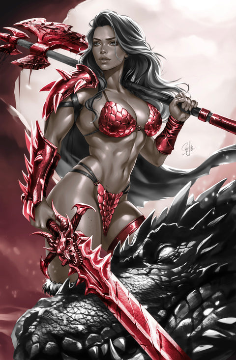 SONJA REBORN #6 - KATYA SINYUKHINA COVER C VIRGIN VARIANT KNIGHT OF COMICS C2E2 2026 EXCLUSIVE