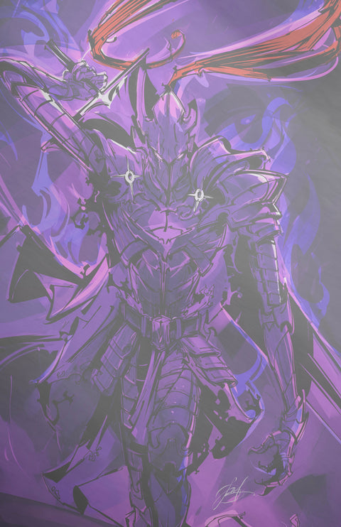 FAME: CHUGONG SOLO LEVELING - VIKTOR MILLER GAUSA IGRIS COVER D FOIL FANEXPO NEW ORLEANS KNIGHT OF COMICS EXCLUSIVE