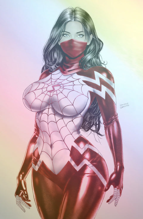 WAIFU CHRONICLES #1 - GHOST SPIDER COSPLAY - TIM GRAYSON COVER C FOIL KNIGHT OF COMICS EXCLUSIVE