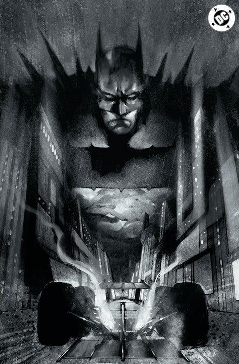 ABSOLUTE BATMAN #22 - MARTIN SIMMONDS COVER C BLACK AND WHITE FOIL VARIANT KNIGHT OF COMICS SDCC 2026 EXCLUSIVE