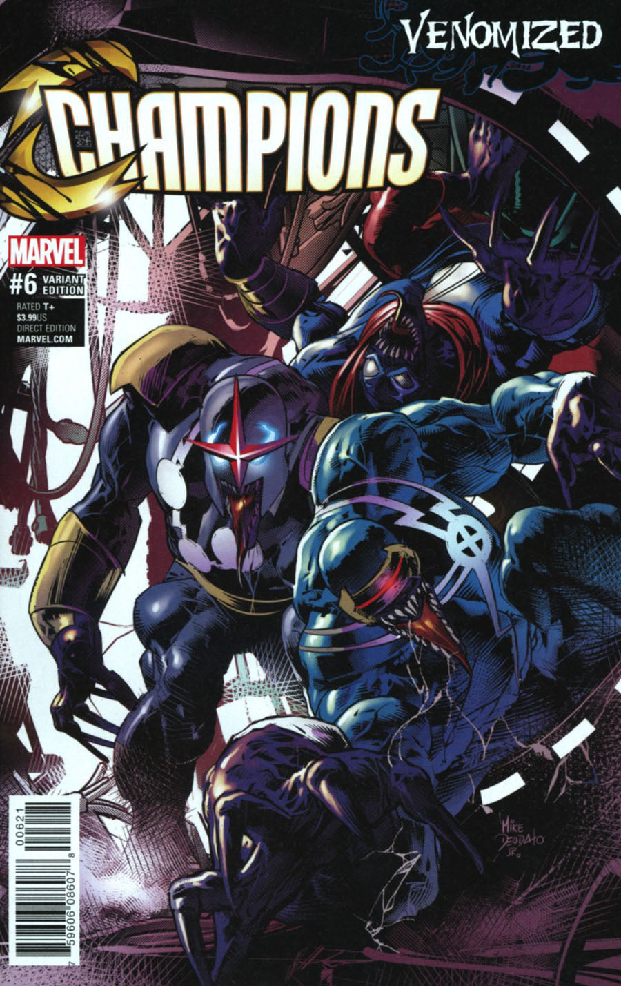 CHAMPIONS #6 DEODATO VENOMIZED VAR