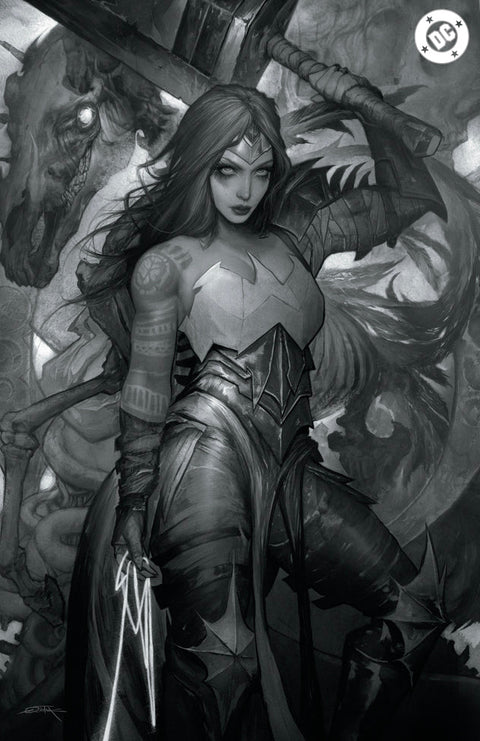 ABSOLUTE WONDER WOMAN #20 - DAN QUINTANA COVER D VIRGIN B&W KNIGHT OF COMICS NYCC 2026 EXCLUSIVE