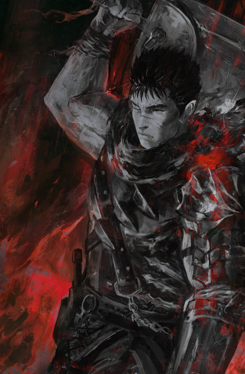 TRIBUTE KENTARO MIURA CREATOR OF BERSERK - SHIMHAQ COVER A METAL FANEXPO NEW ORLEANS KNIGHT OF COMICS EXCLUSIVE