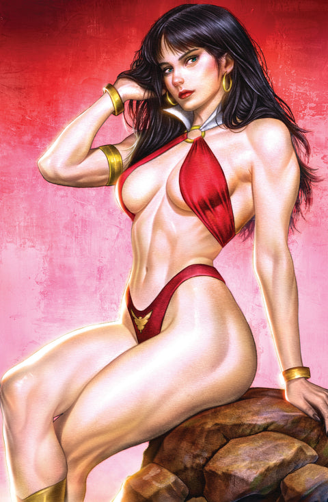 VAMPIRELLA ARMAGEDDON #12 - ALAN BORGES COVER A VIRGIN VARIANT KNIGHT OF COMICS SDCC 2026 EXCLUSIVE