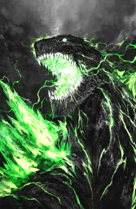 GODZILLA #12 - SHIMHAQ VIRGIN VARIANT KNIGHT OF COMICS SDCC 2026 EXCLUSIVE