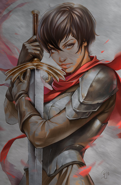 TRIBUTE KENTARO MIURA CREATOR OF BERSERK - KATYA SINYUKHINA COVER A METAL KNIGHT OF COMICS FANEXPO NEW ORLEANS 2026 EXCLUSIVE