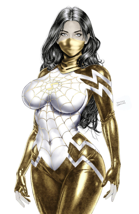 WAIFU CHRONICLES #1 - GHOST SPIDER COSPLAY - TIM GRAYSON COVER B KNIGHT OF COMICS EXCLUSIVE