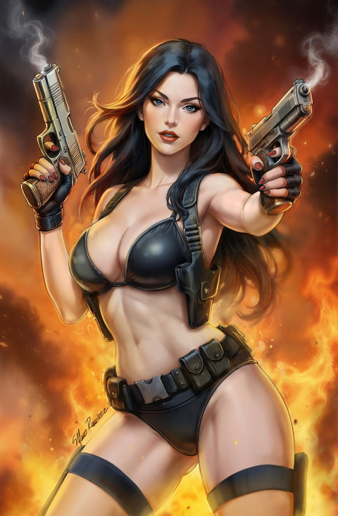 GUN HONEY DOUBLE DOWN #1 - MANUEL RAMIREZ COVER B HEROESCON 2026 EXCLUSIVE