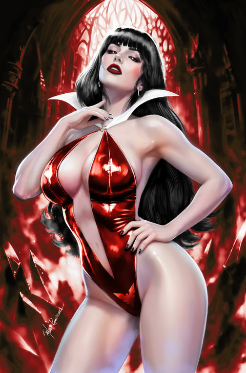 VAMPIRELLA #1 - MANUEL RAMIREZ COVER C VIRGIN VARIANT KNIGHT OF COMICS EXCLUSIVE