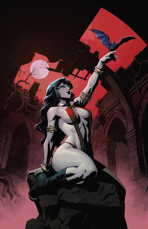VAMPIRELLA #7 - PADI COVER C VIRGIN VARIANT HALLOWEEN 2026 KNIGHT OF COMICS EXCLUSIVE