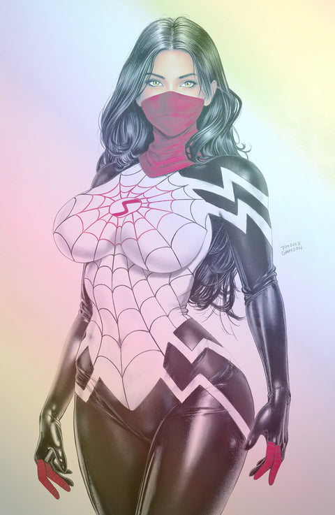 WAIFU CHRONICLES #1 - GHOST SPIDER COSPLAY - TIM GRAYSON COVER A FOIL KNIGHT OF COMICS EXCLUSIVE