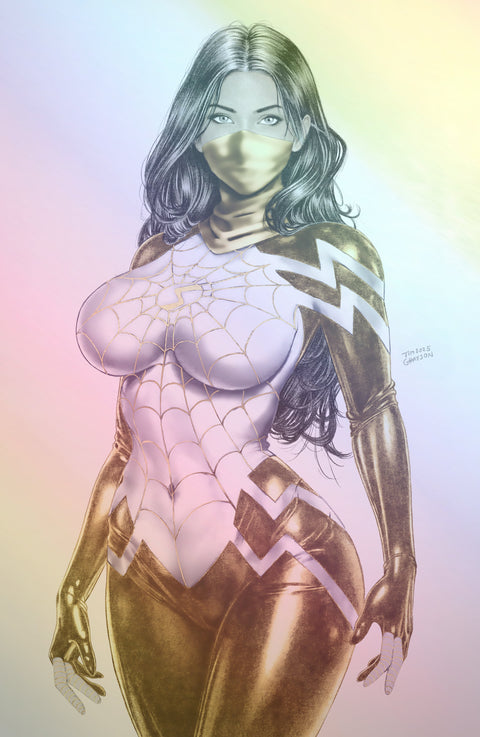WAIFU CHRONICLES #1 - GHOST SPIDER COSPLAY - TIM GRAYSON COVER B FOIL KNIGHT OF COMICS EXCLUSIVE
