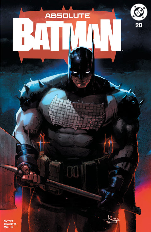 ABSOLUTE BATMAN #20 - JAVIER FERNANDEZ TRADE VARIANT KNIGHT OF COMICS EXCLUSIVE