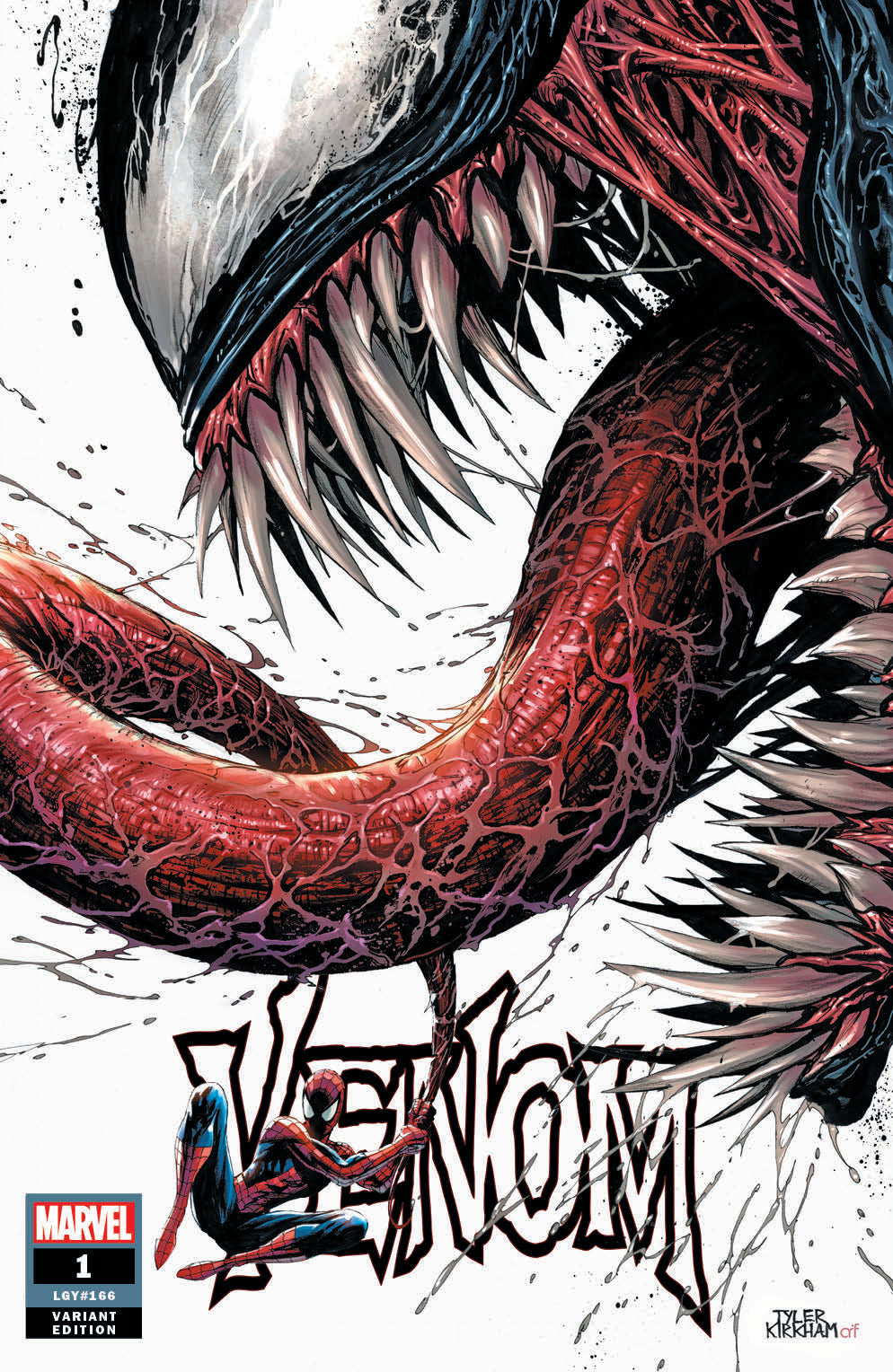 VENOM #1 UNKNOWN COMIC BOOKS EXCLUSIVE TYLER KIRKHAM CVR A 5/9/2018